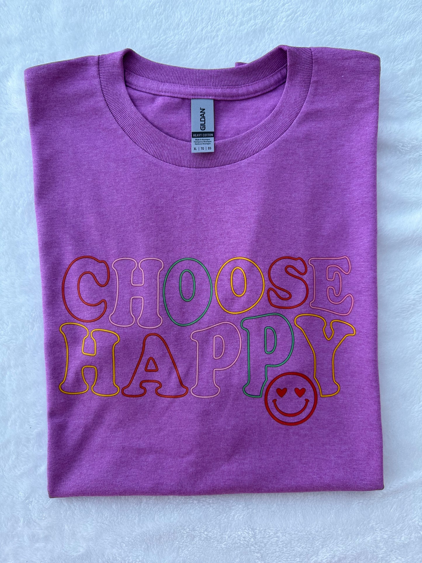READY TO SHIP - Choose Happy Tee