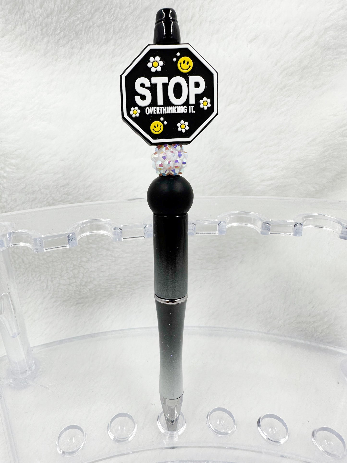 STOP Beaded Pen