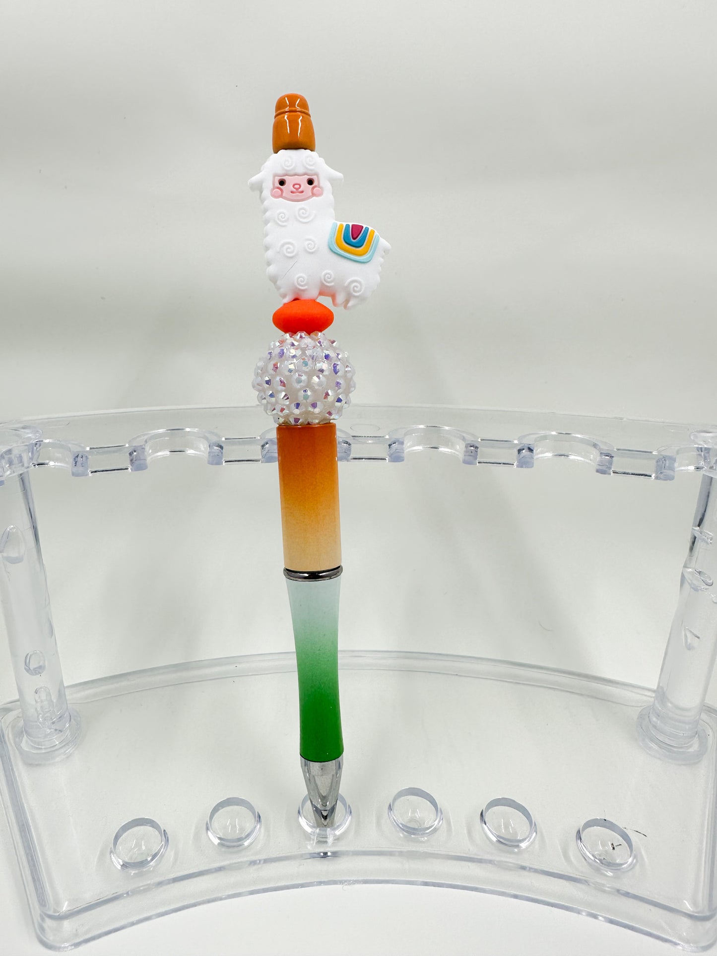 Llama Beaded Pen
