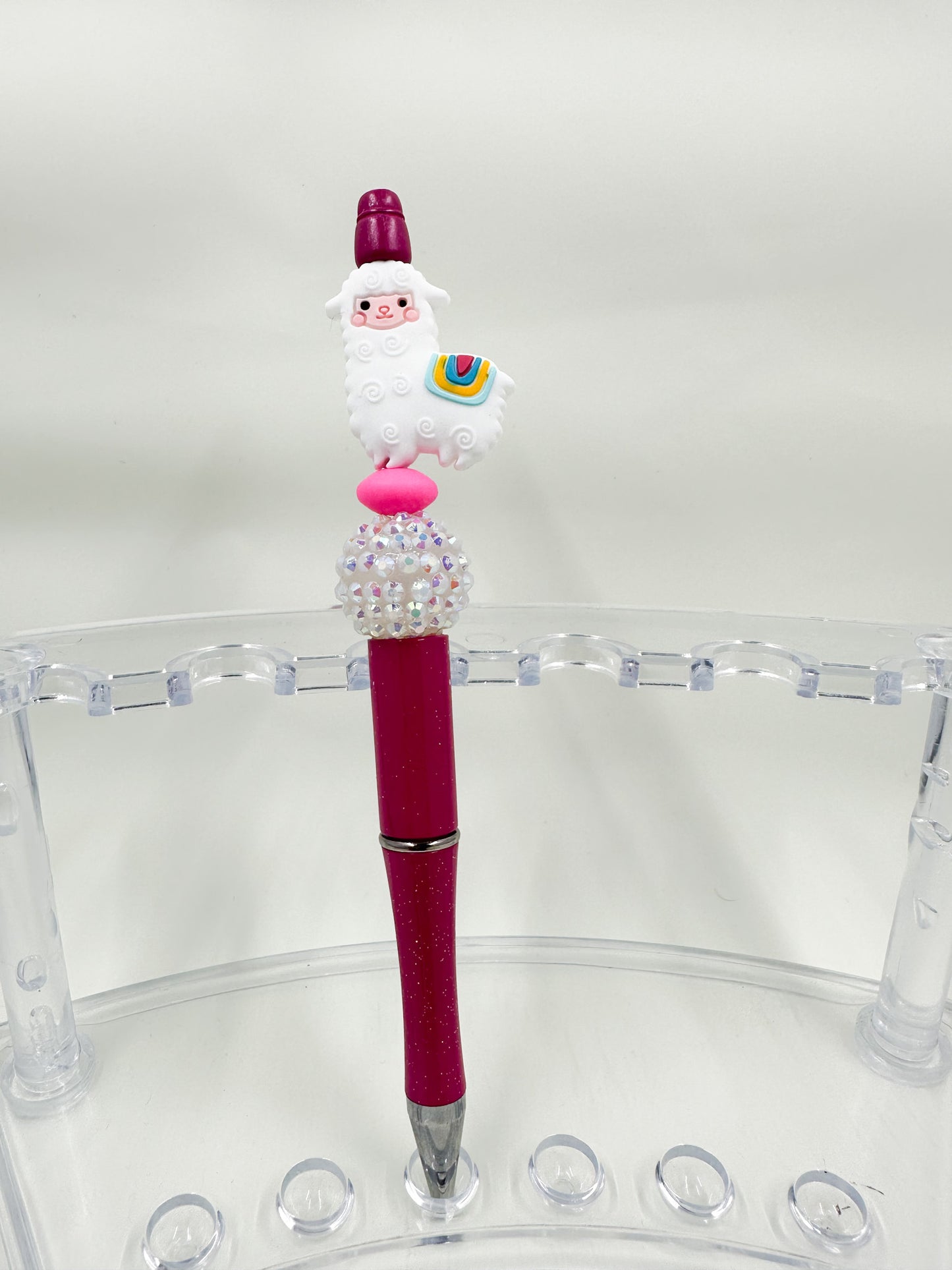 Llama Beaded Pen