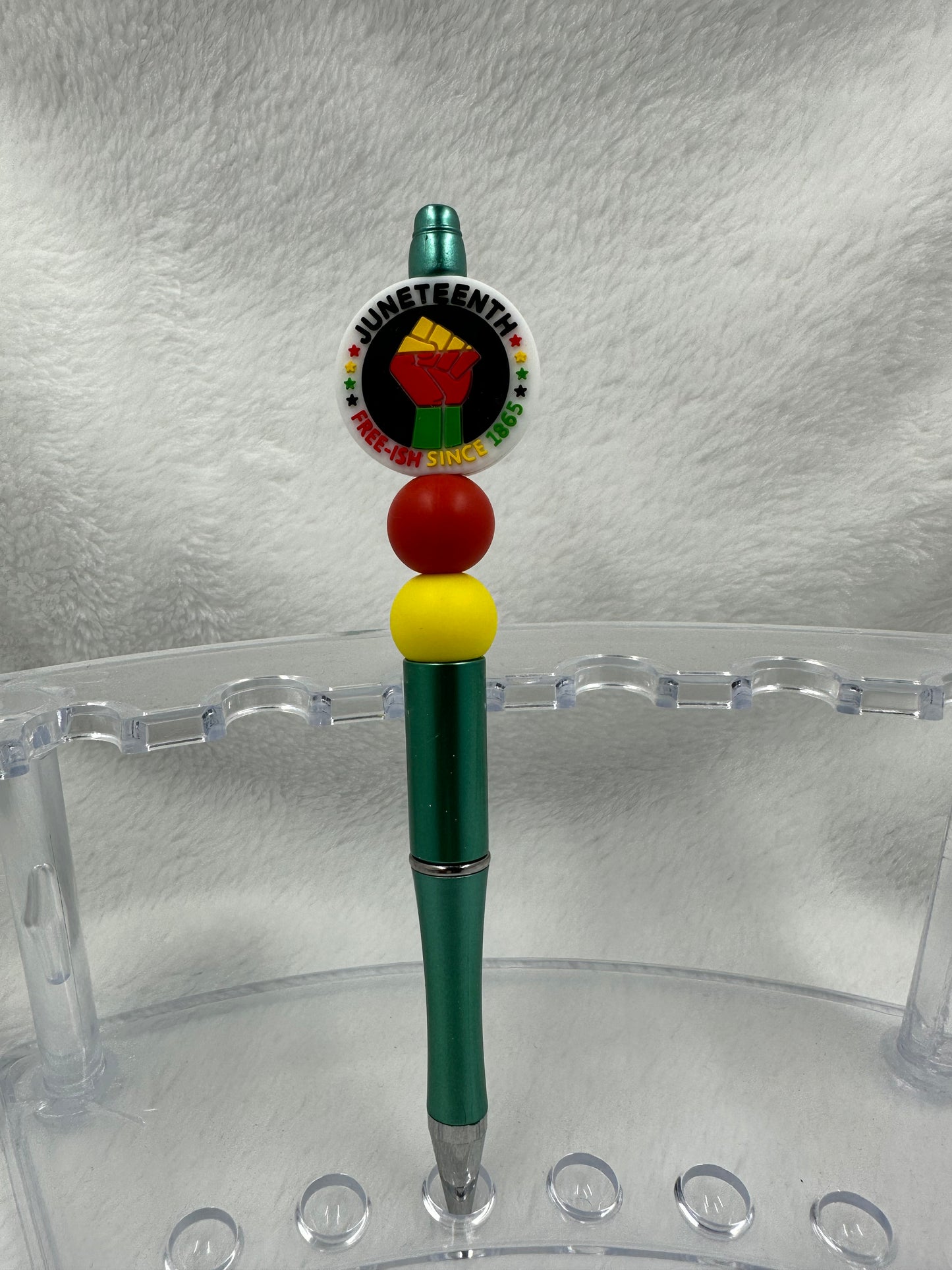 Juneteenth Beaded Pen