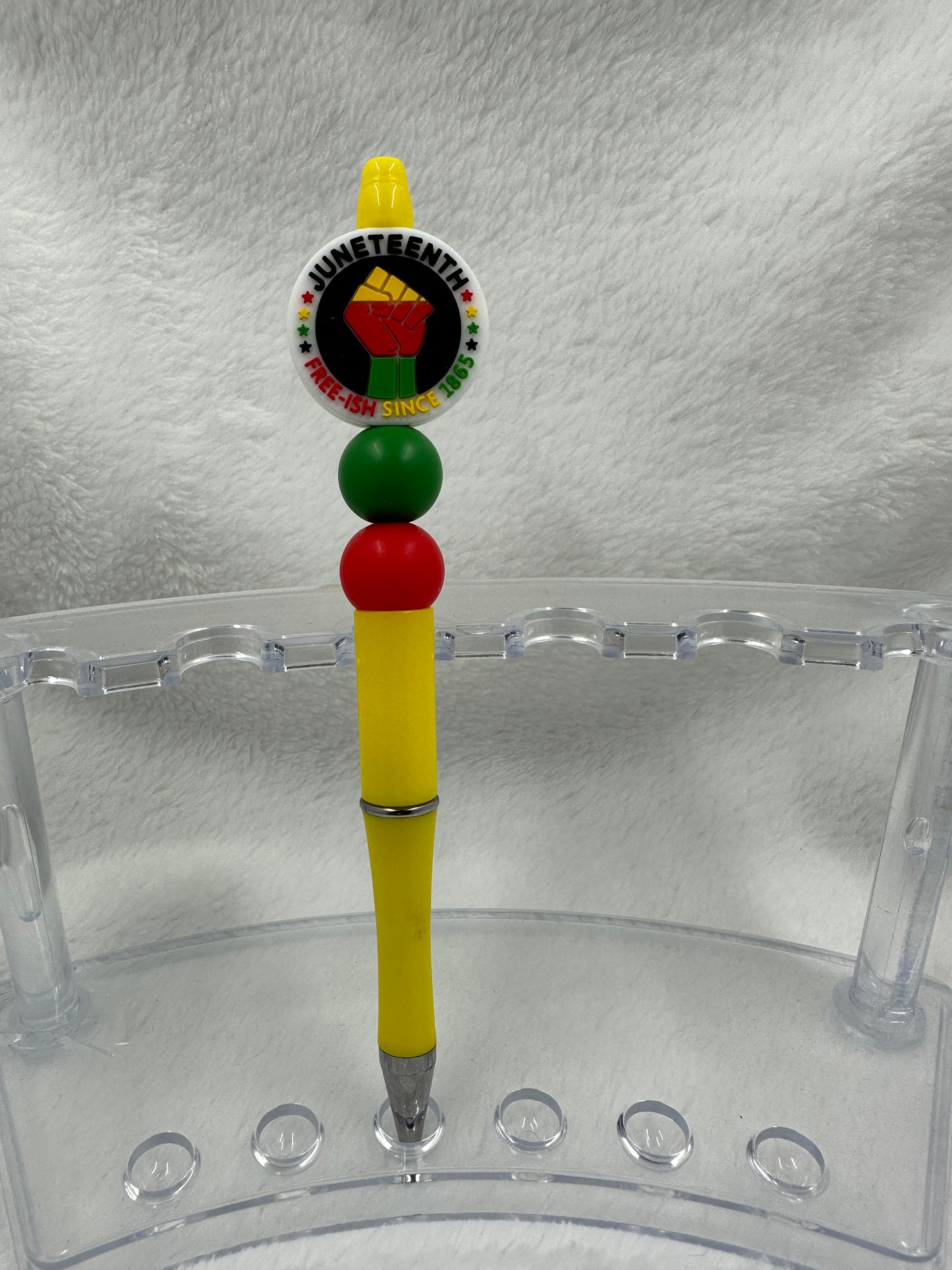 Juneteenth Beaded Pen