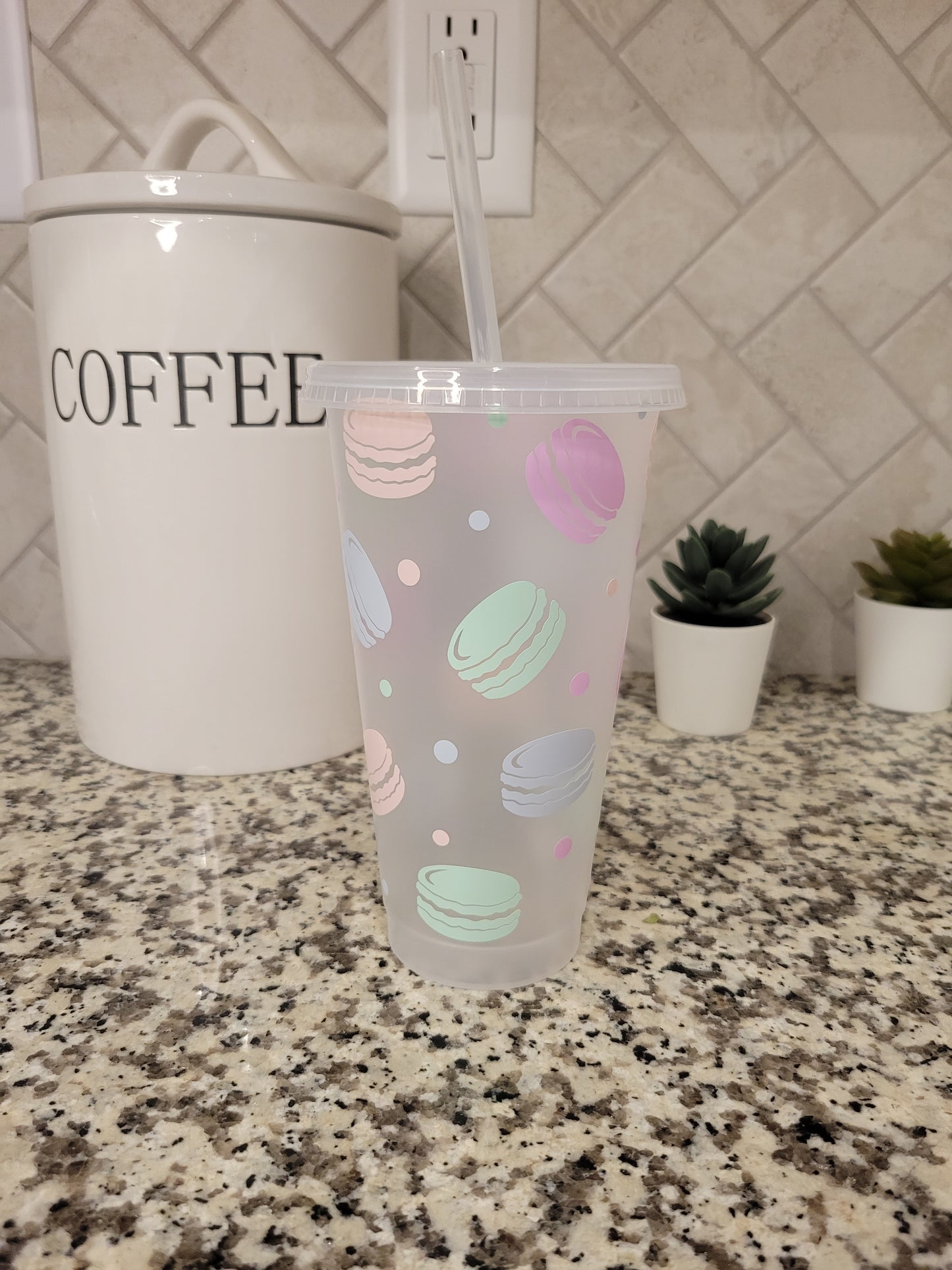 Macaron Reusable Tumbler