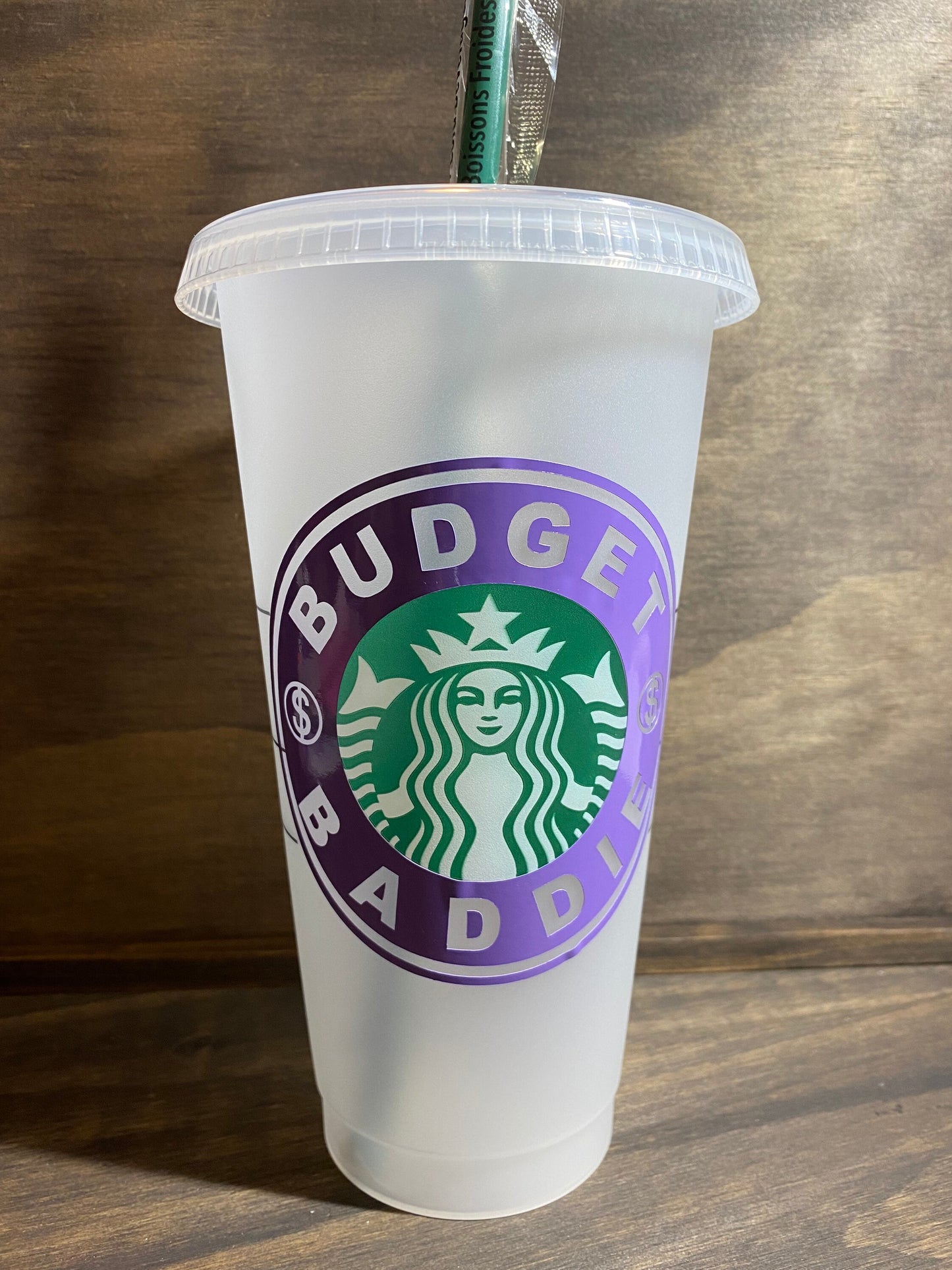 Budget Baddie Starbucks Reusable Tumbler