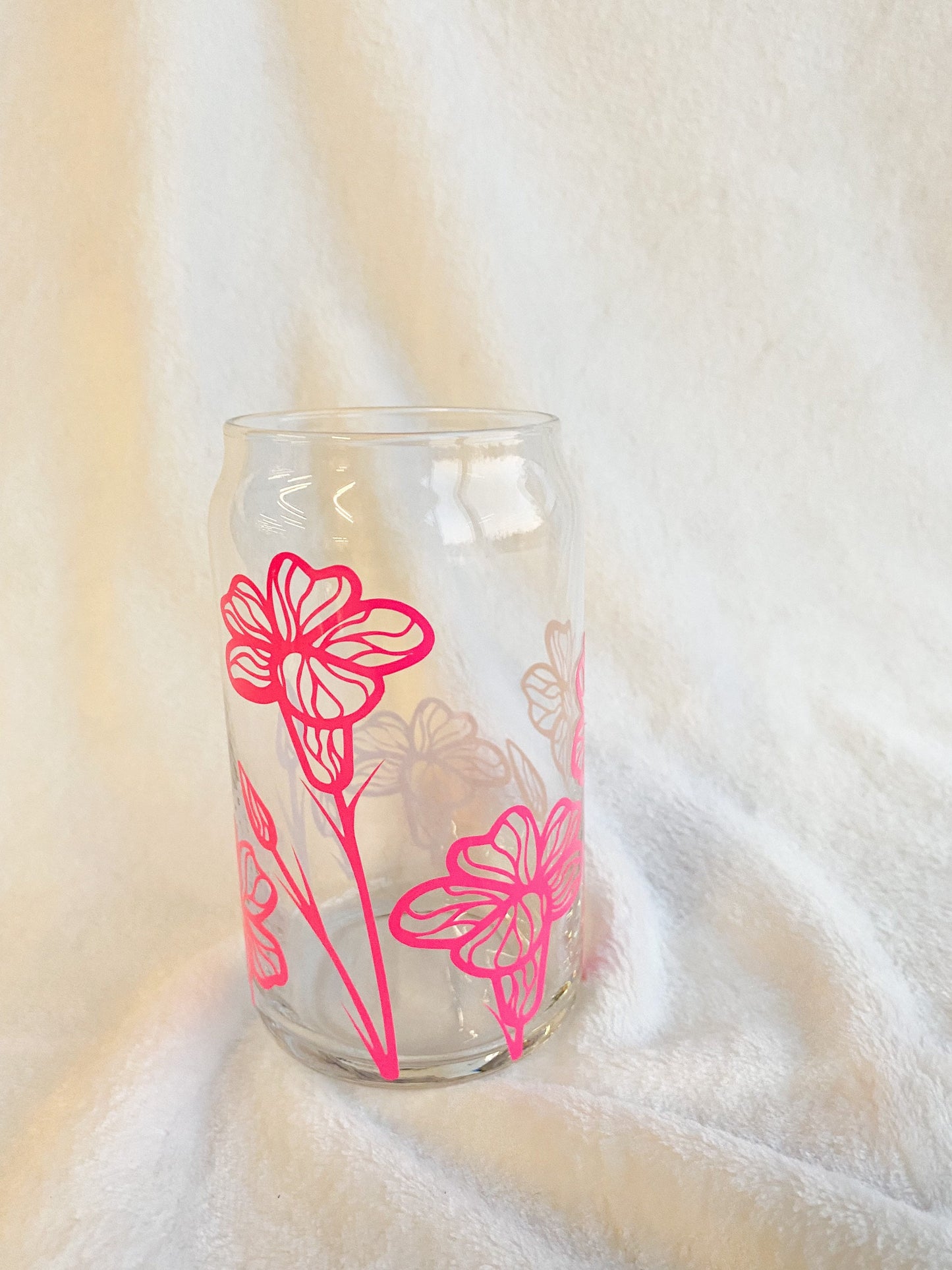 Wildflower Color Changing Can Glass