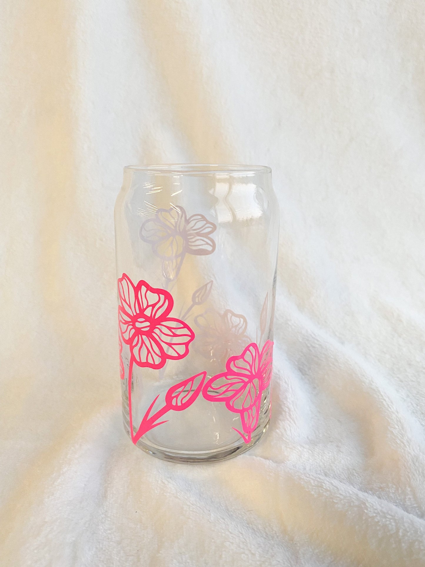 Wildflower Color Changing Can Glass