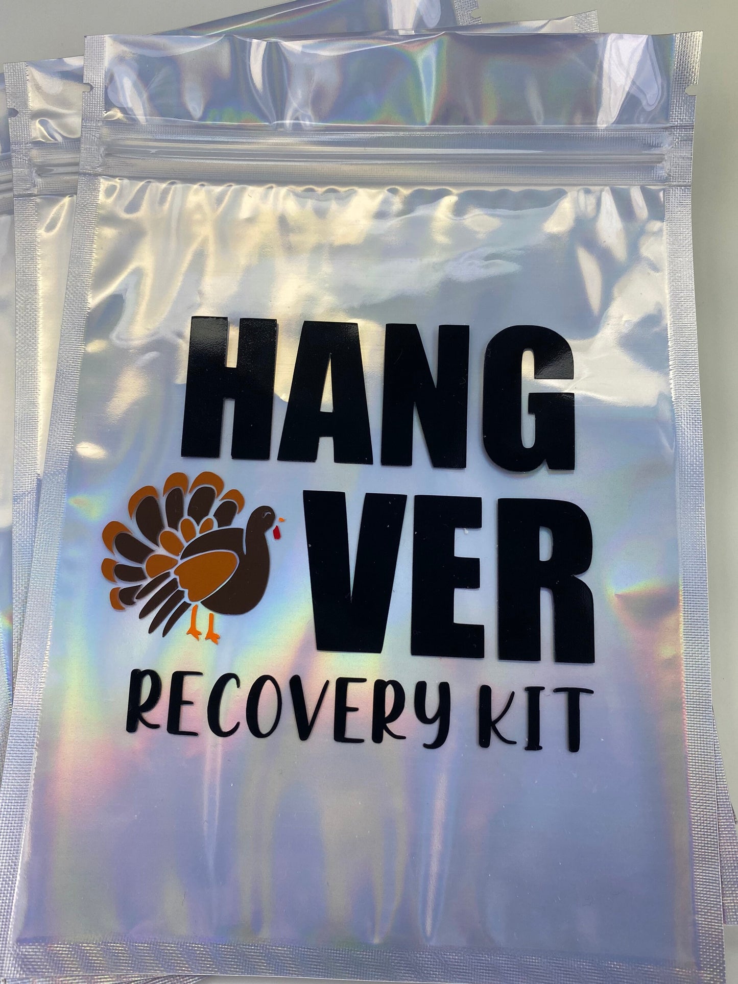Let’s Get Sauced Thanksgiving Hangover Kit Bag