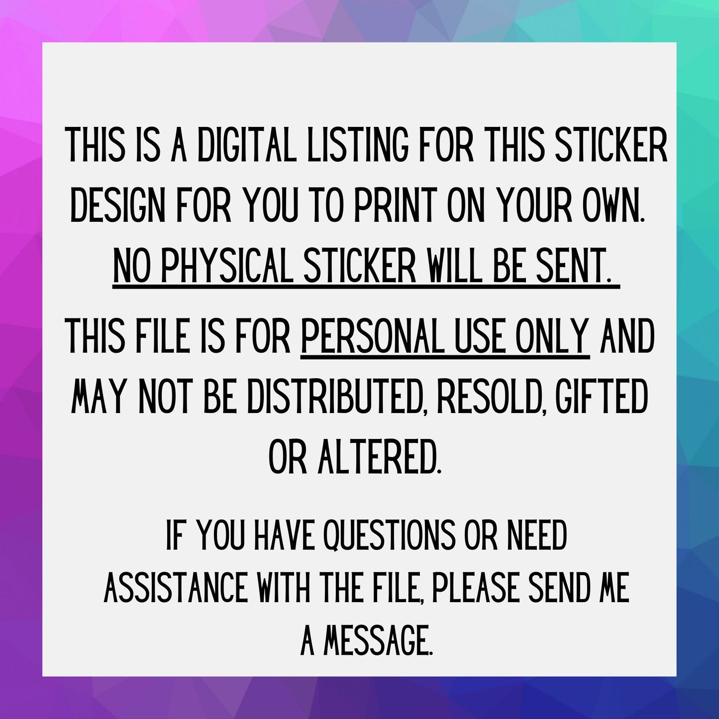 Fragile Thermal Sticker PNG Download