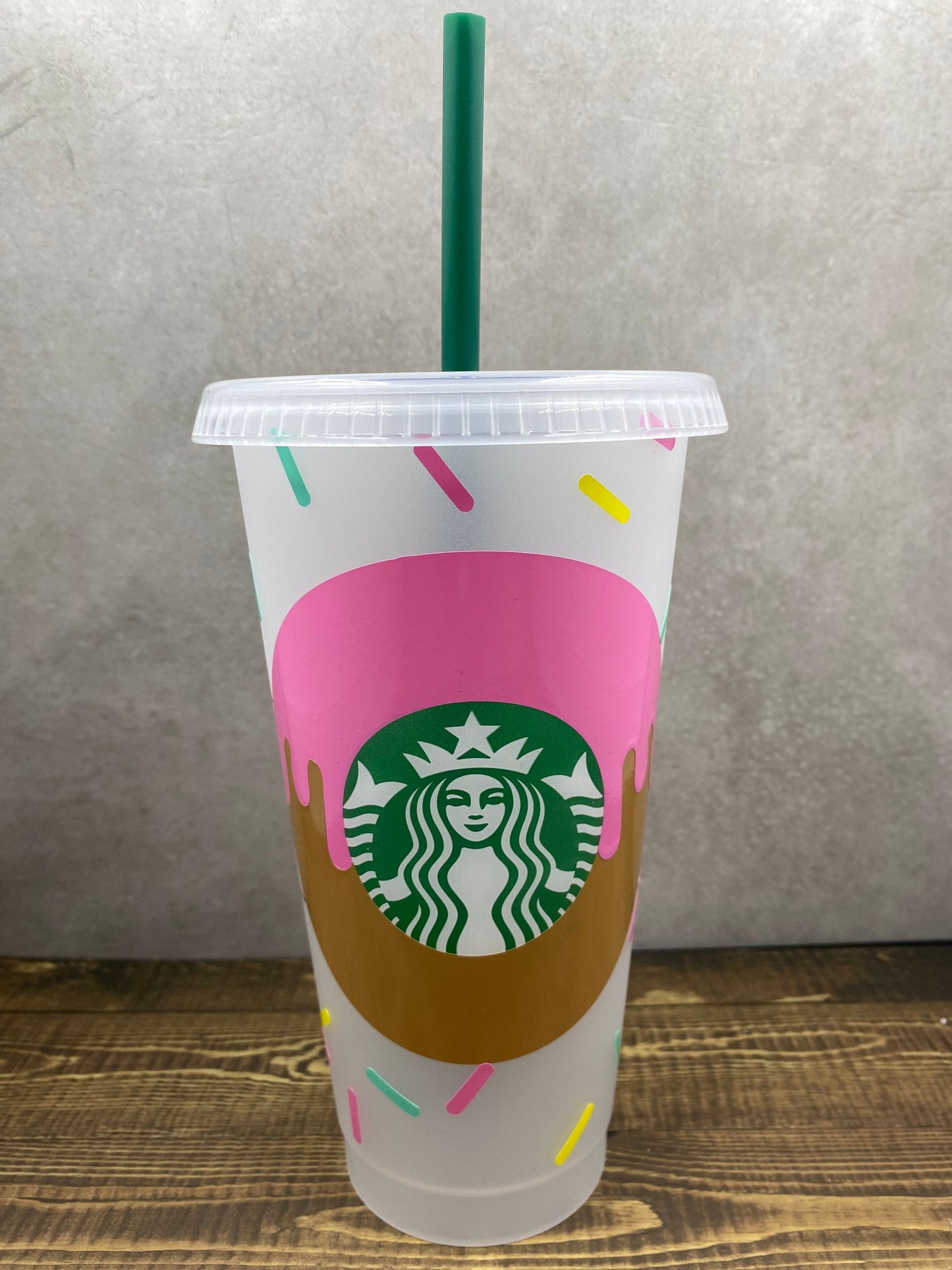 Donut & Sprinkles Reusable Tumbler