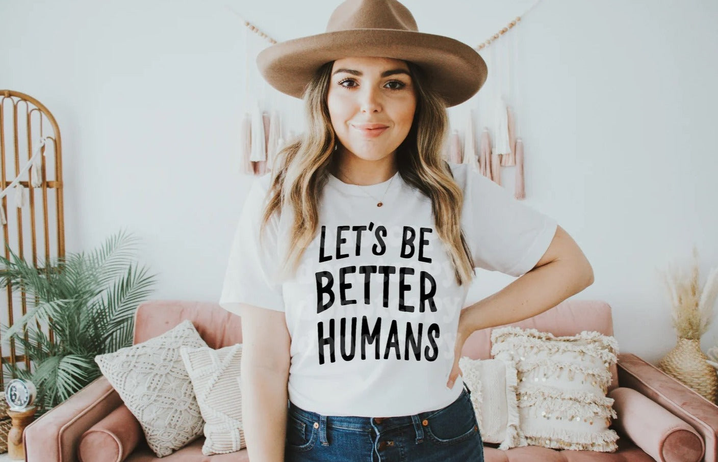Let's Be Better Humans Tee