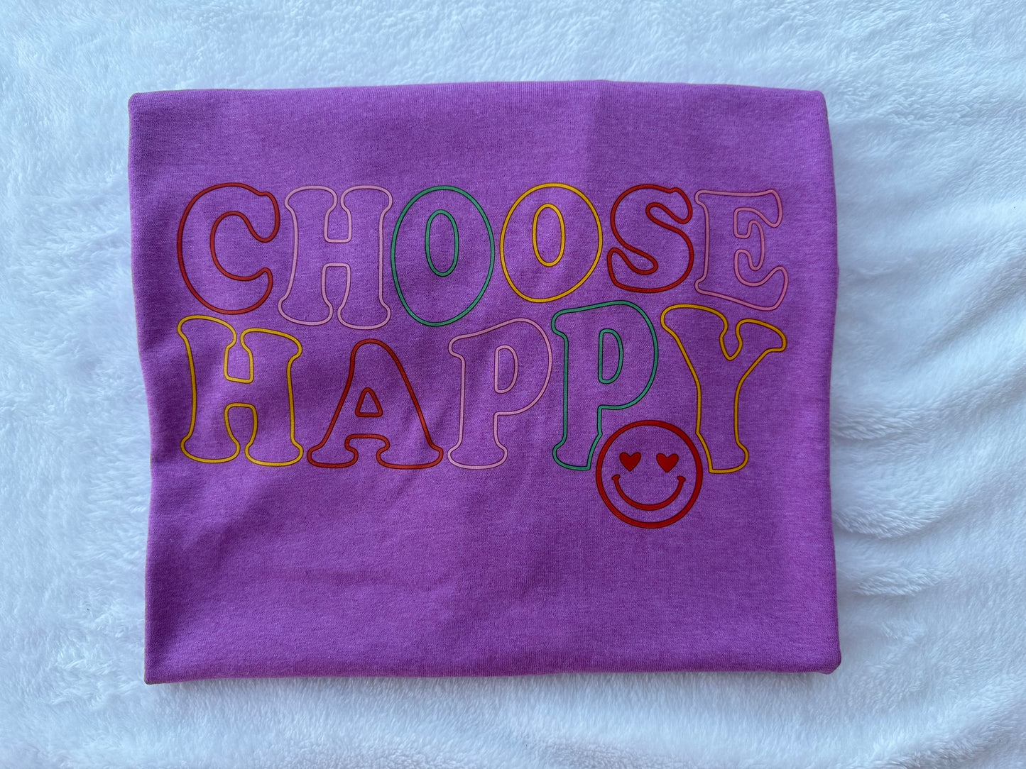 READY TO SHIP - Choose Happy Tee