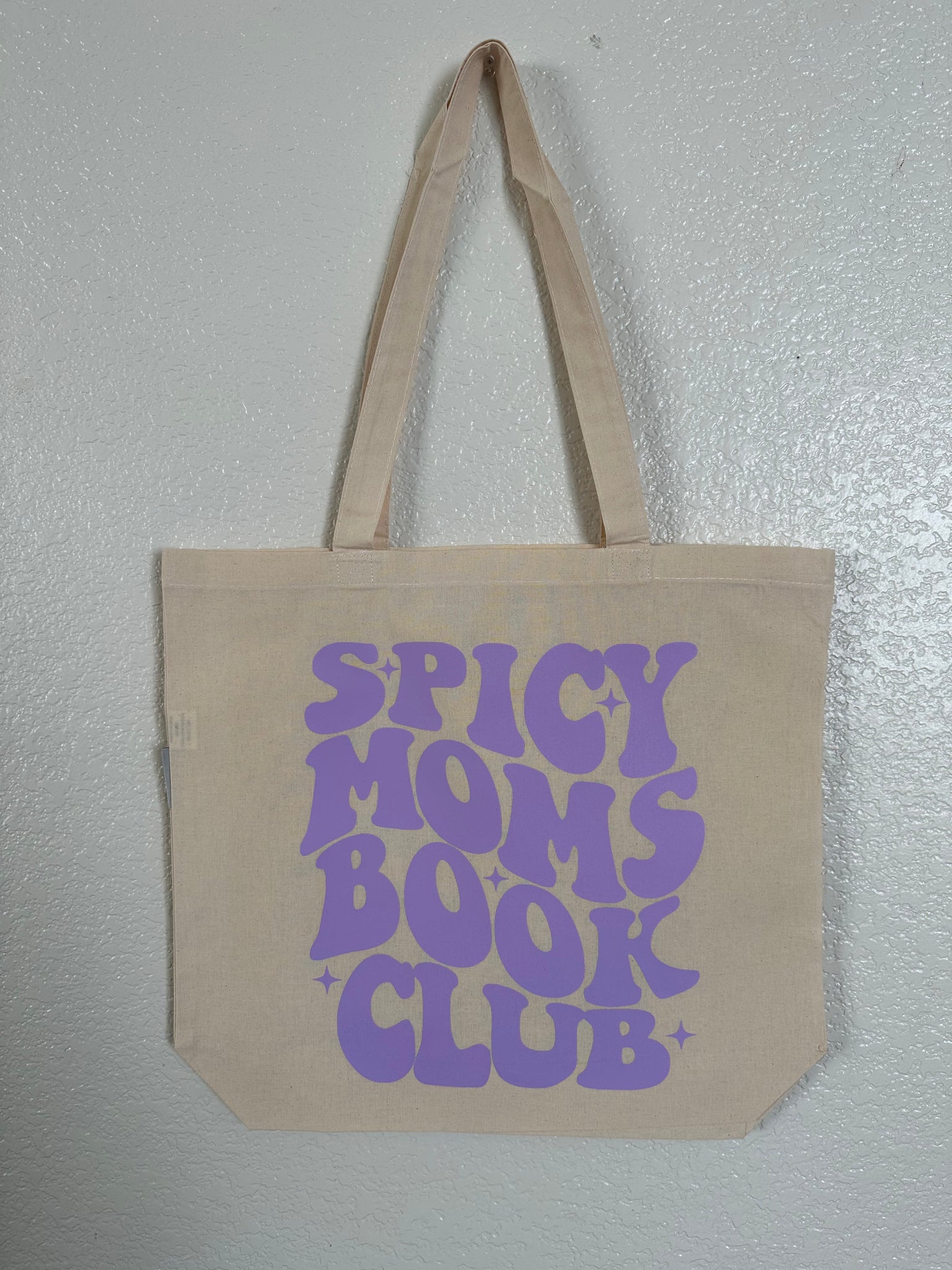 Spicy Moms Book Club Tote Bag