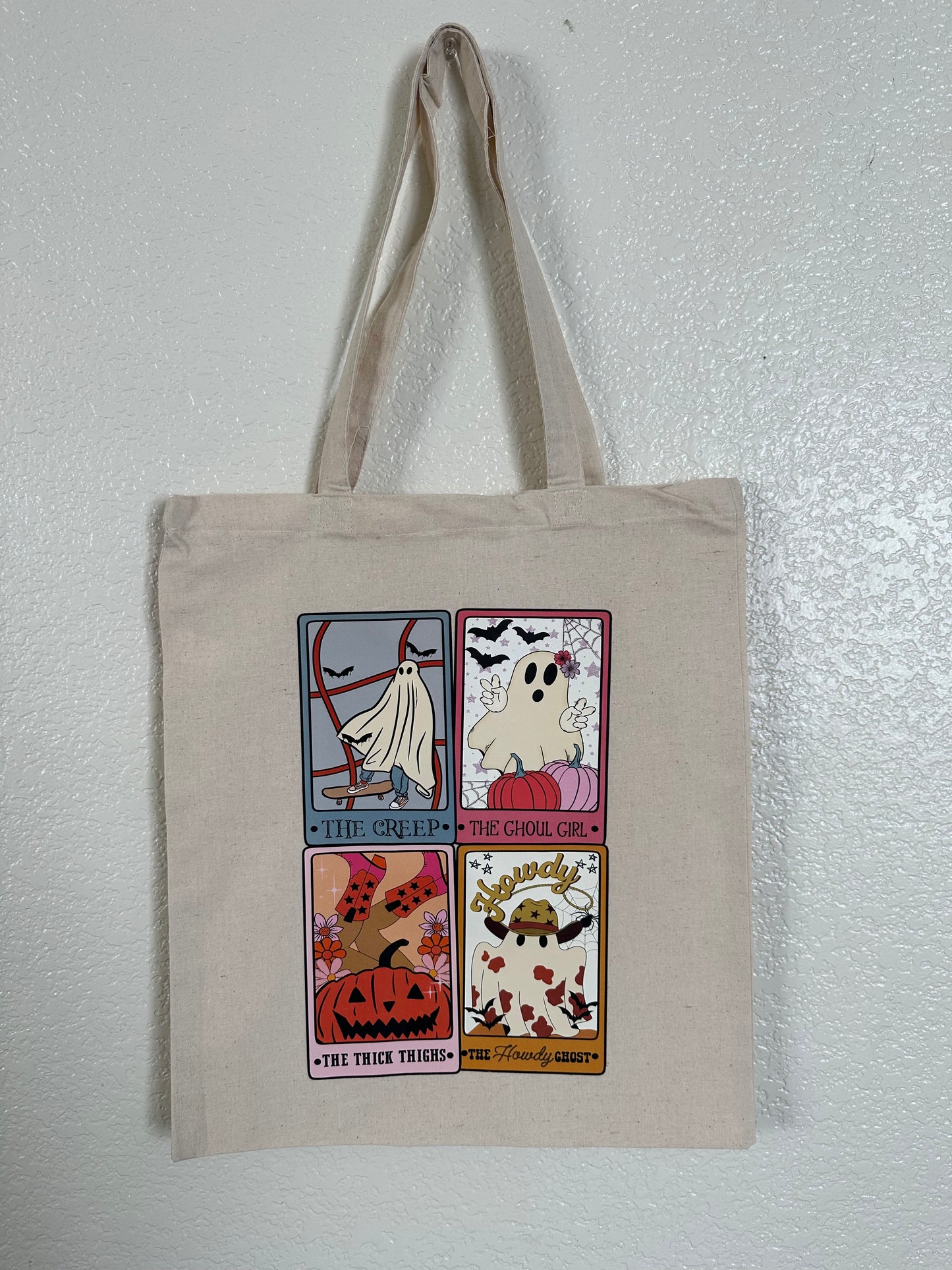 Spooky Season Tarot Cards Tote Bag