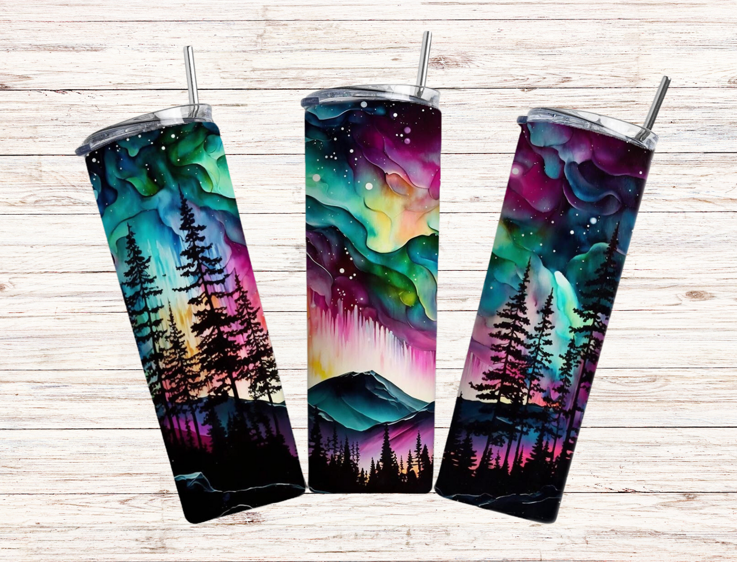 Northern Lights Tumbler