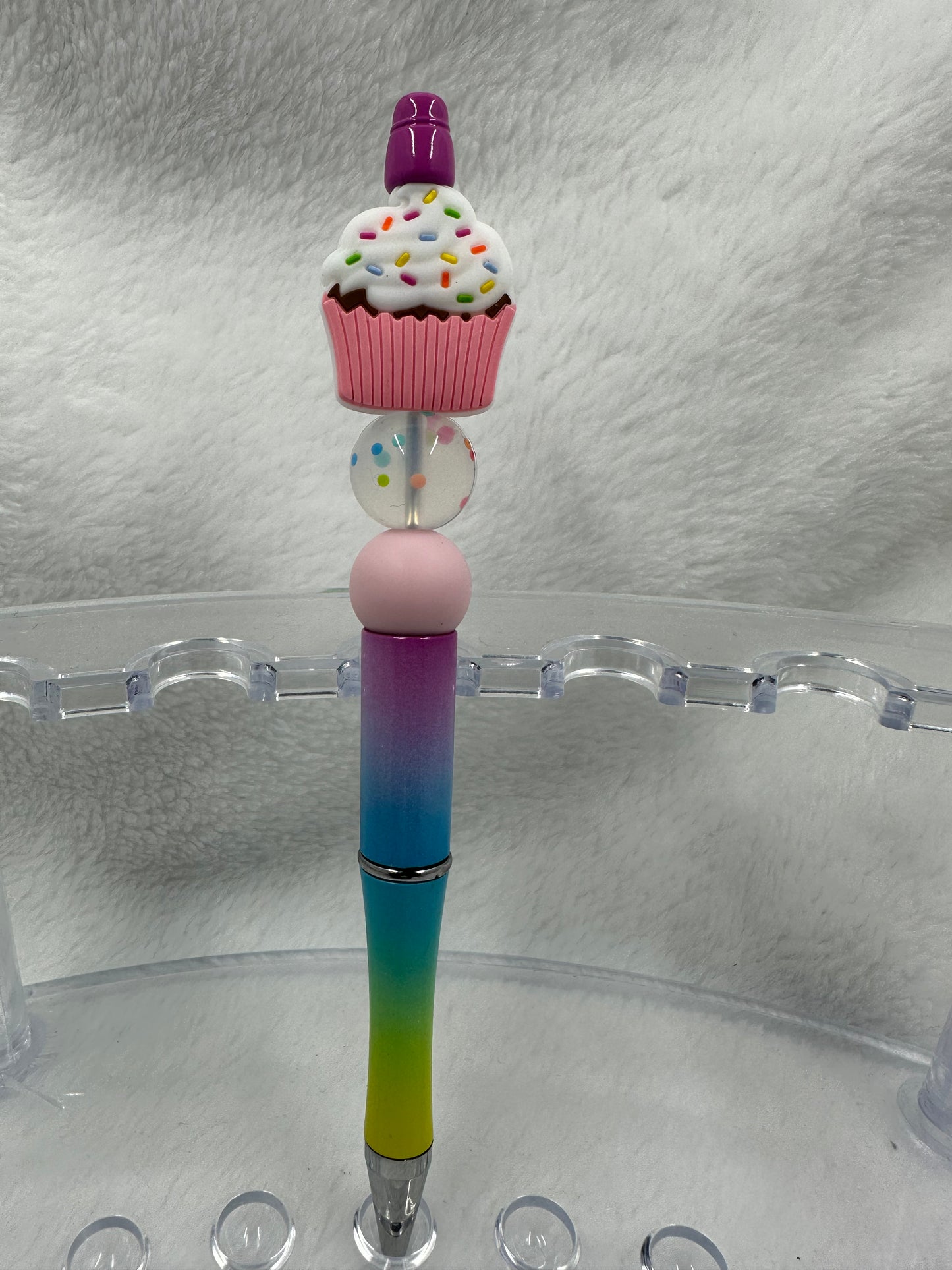 Cupcake Beaded Pen