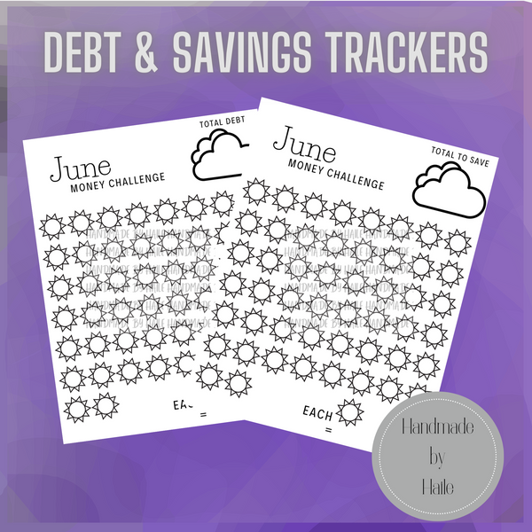 June Money Challenge Printable Tracker