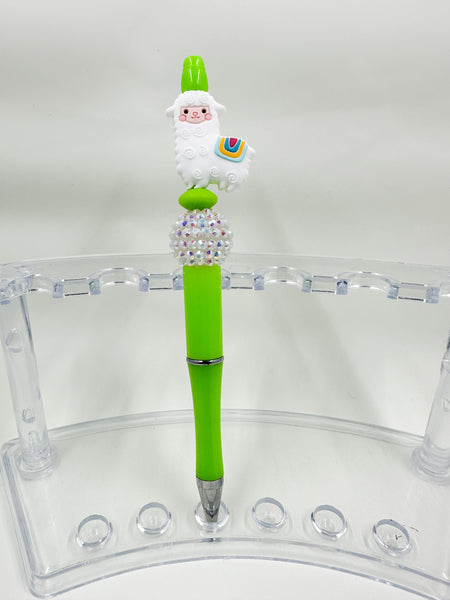 Llama Beaded Pen