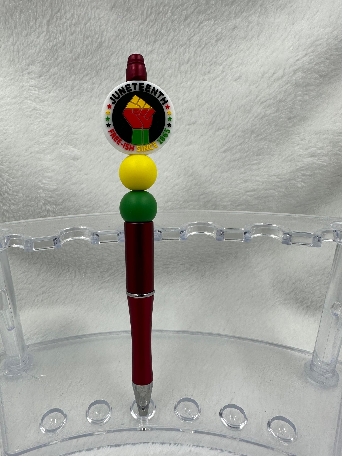 Juneteenth Beaded Pen