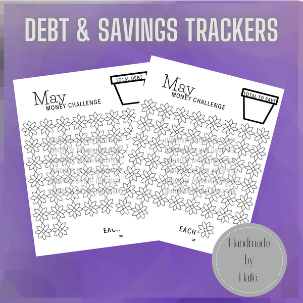 May Money Challenge Printable Tracker