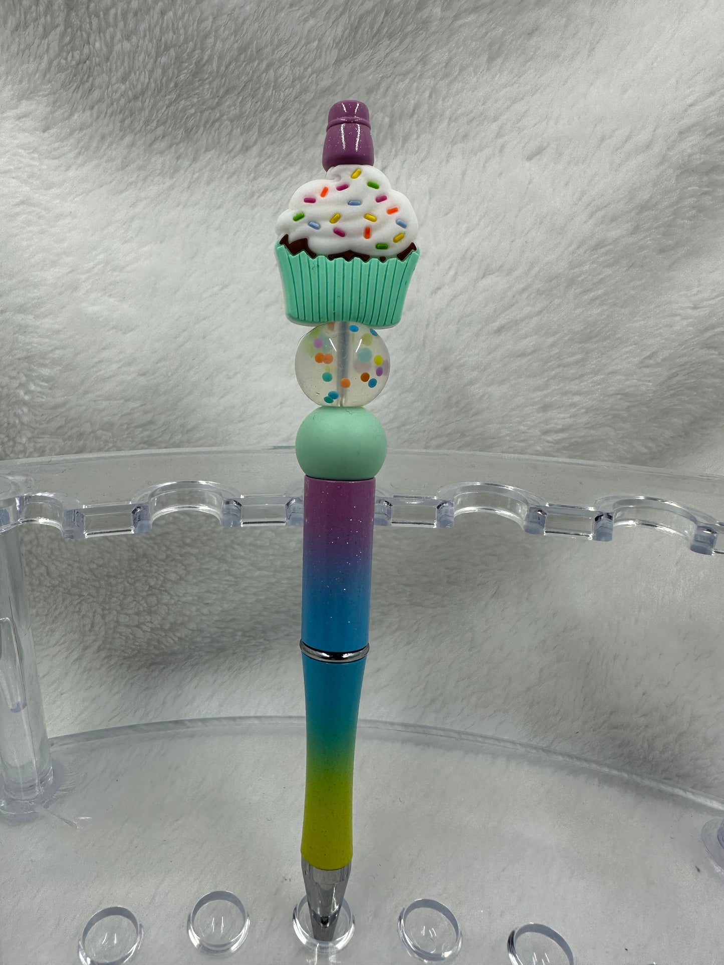 Cupcake Beaded Pen