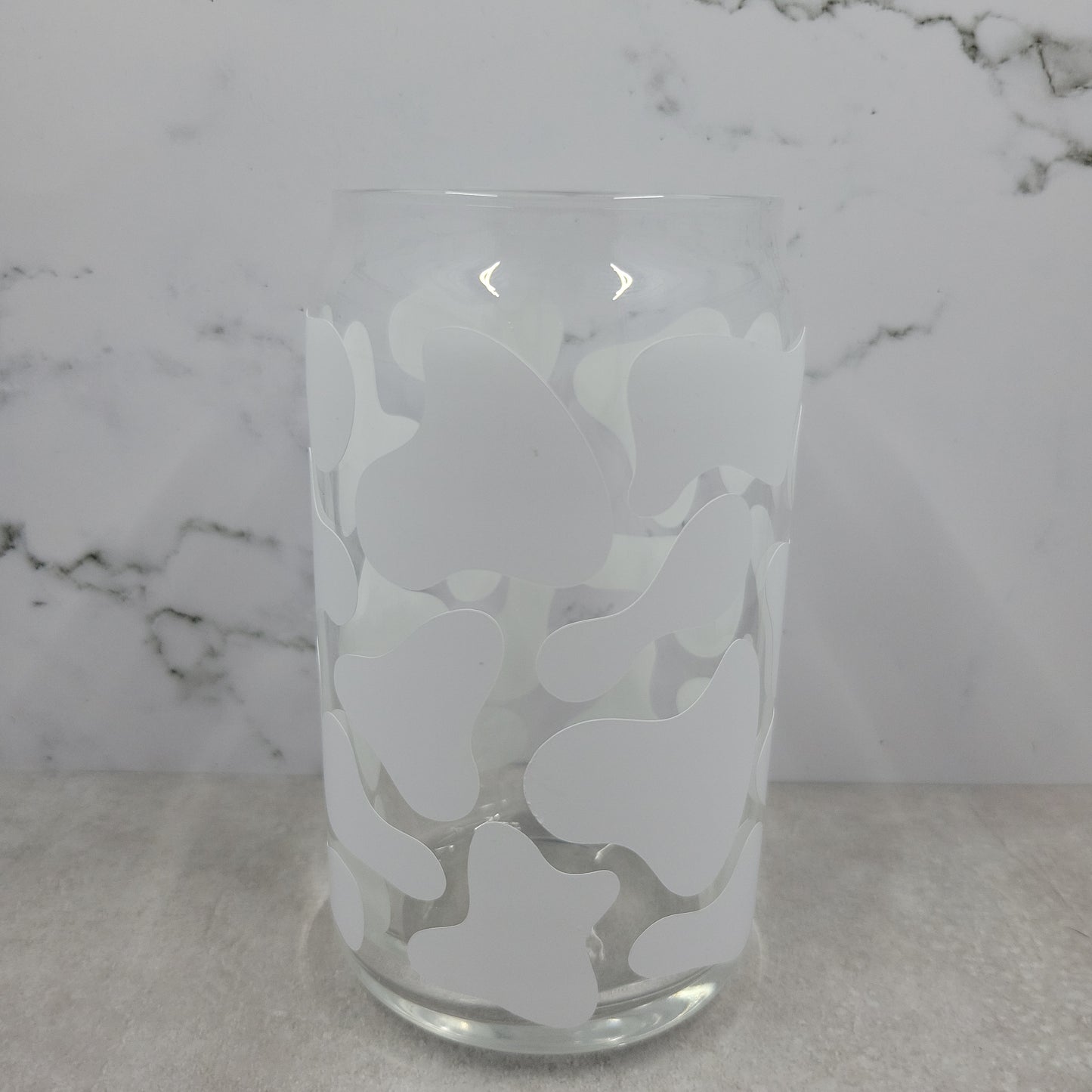 Cow Print Glass