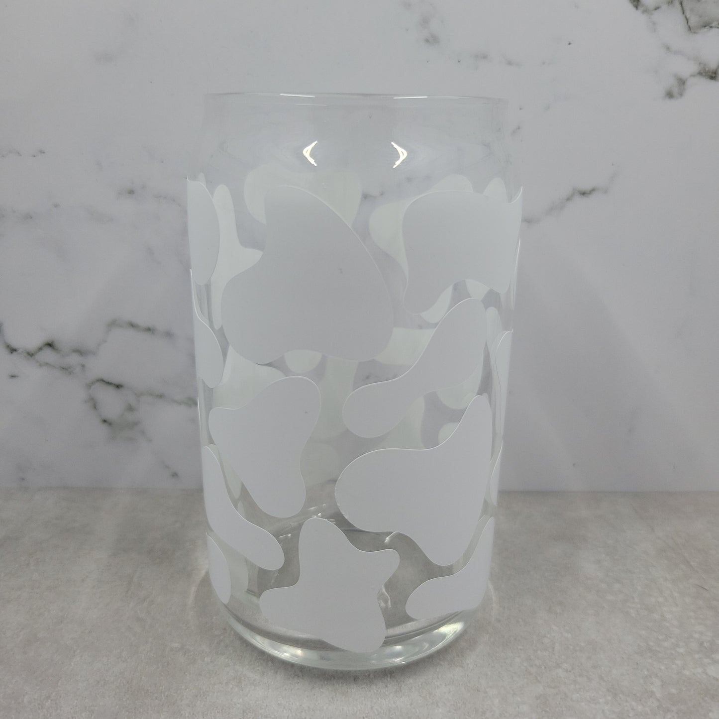 Cow Print Glass