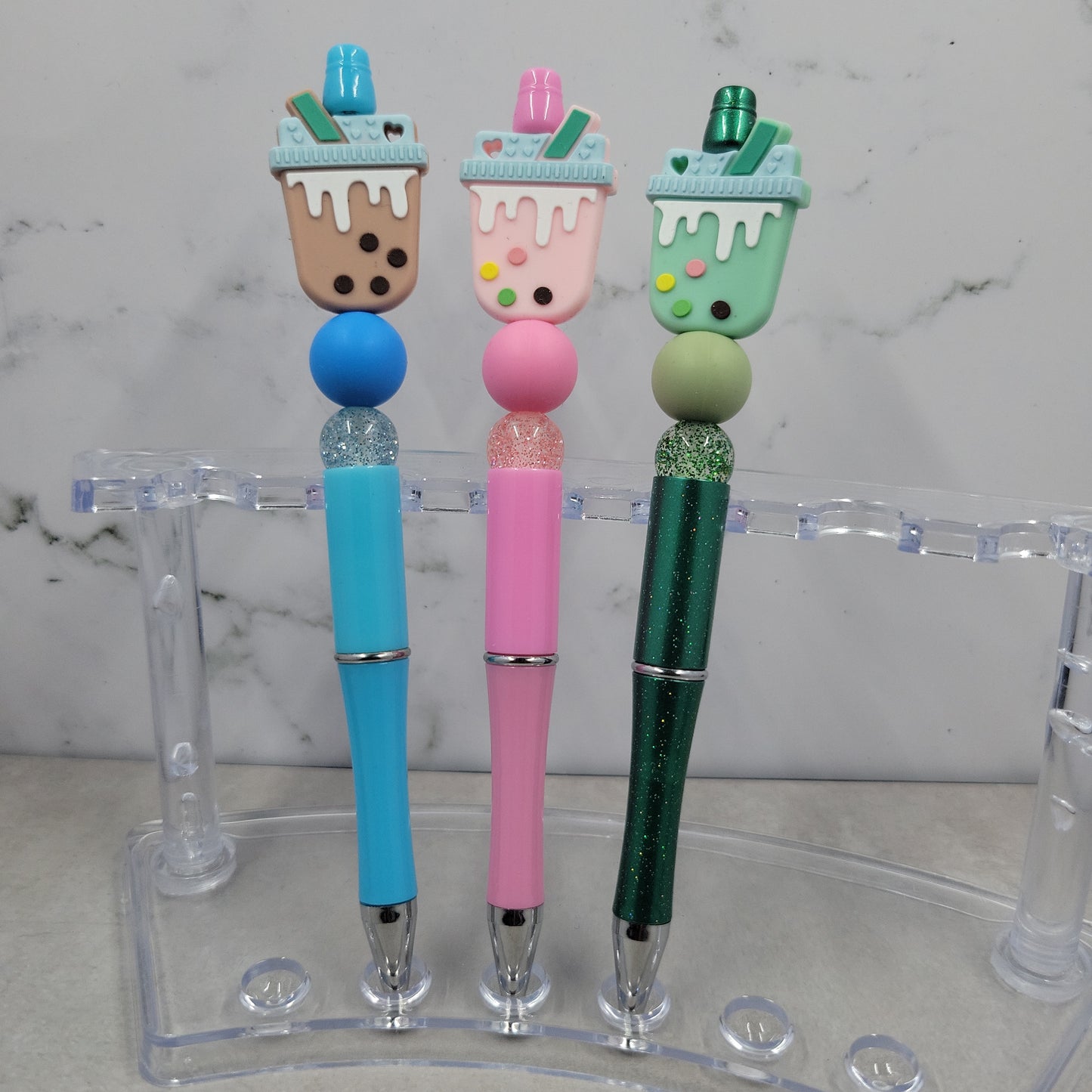 Boba Tea Beaded Pen