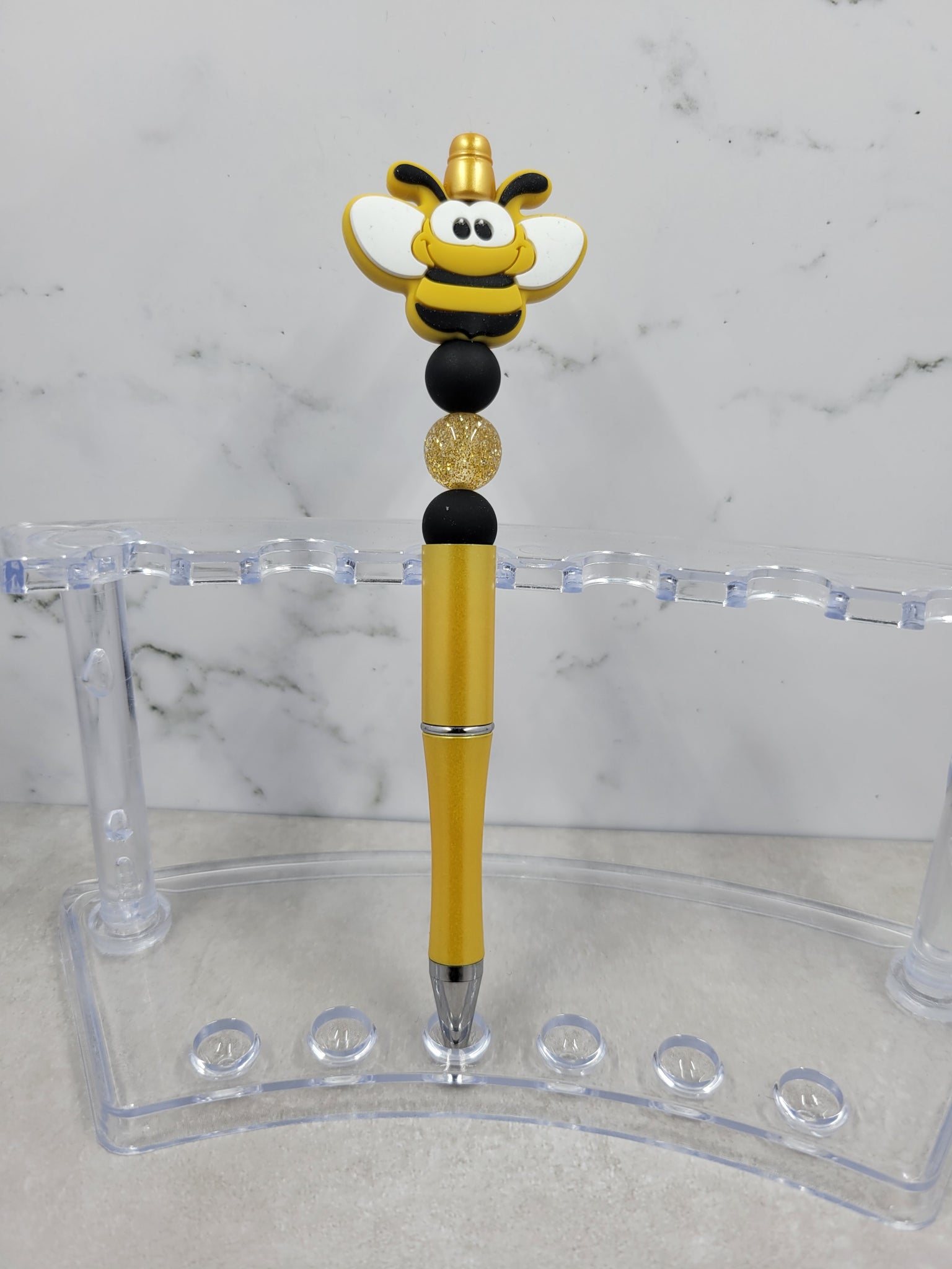 Bumblebee Beaded Pen