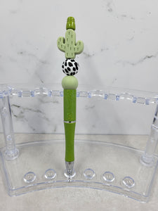 Cactus Beaded Pen