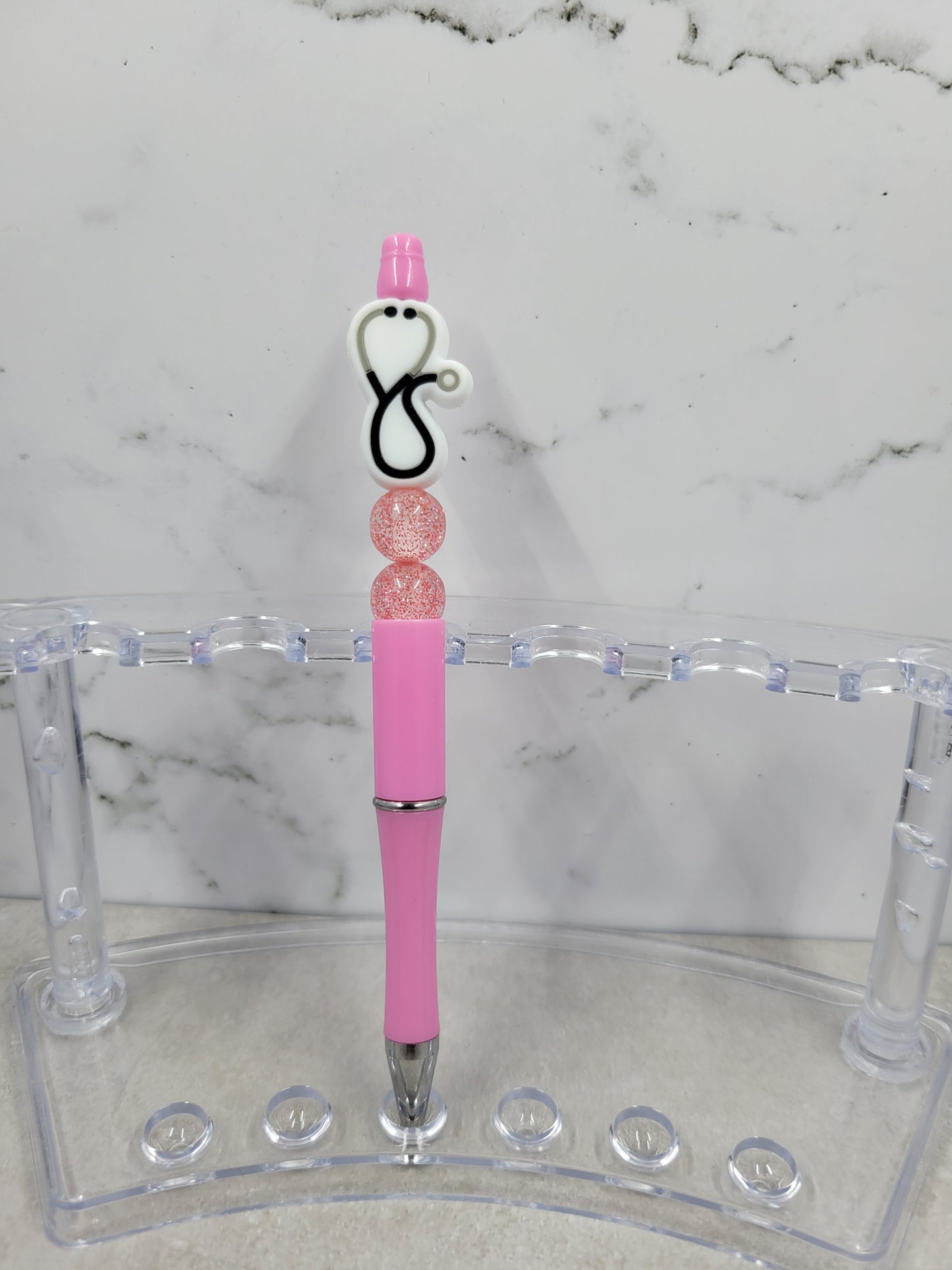 Stethoscope Beaded Pen