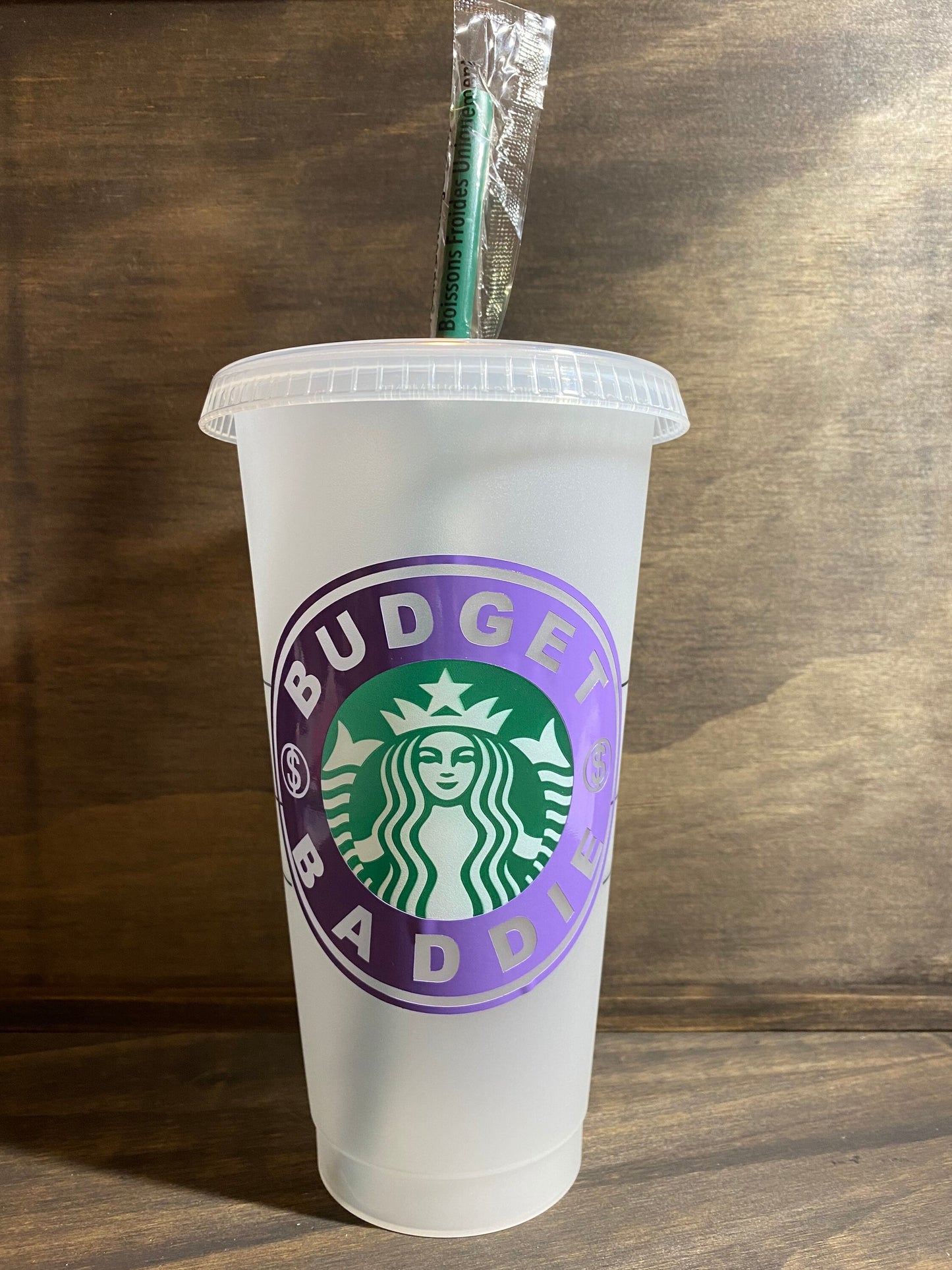 Budget Baddie Starbucks Reusable Tumbler
