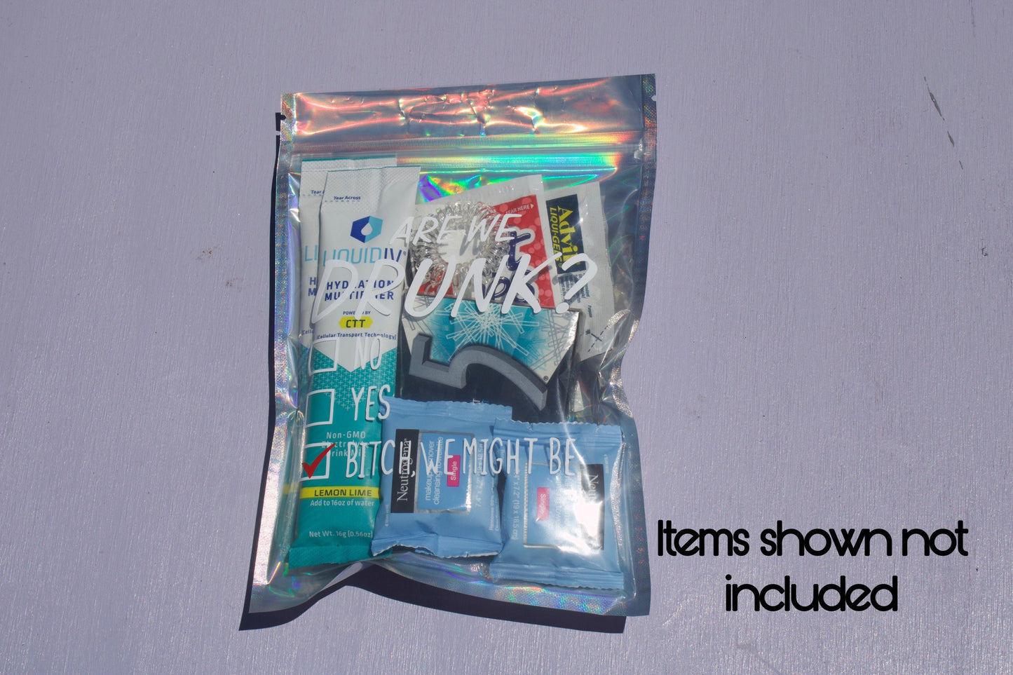 Kiss The Miss Goodbye Hangover Kit Bag