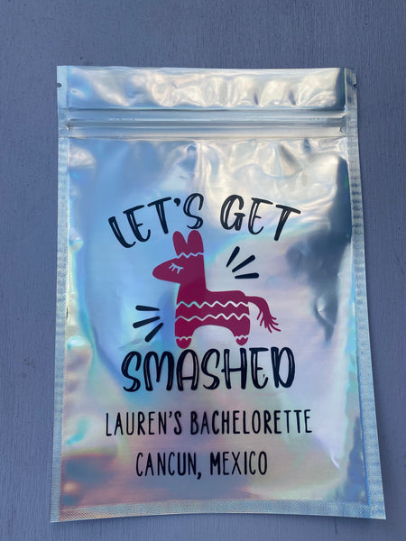 Let’s Get Smashed Hangover Kit Bag