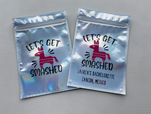 Let’s Get Smashed Hangover Kit Bag