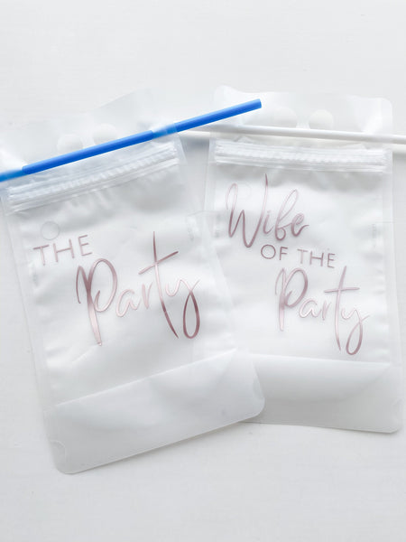 Wife of the Party Drink Pouch