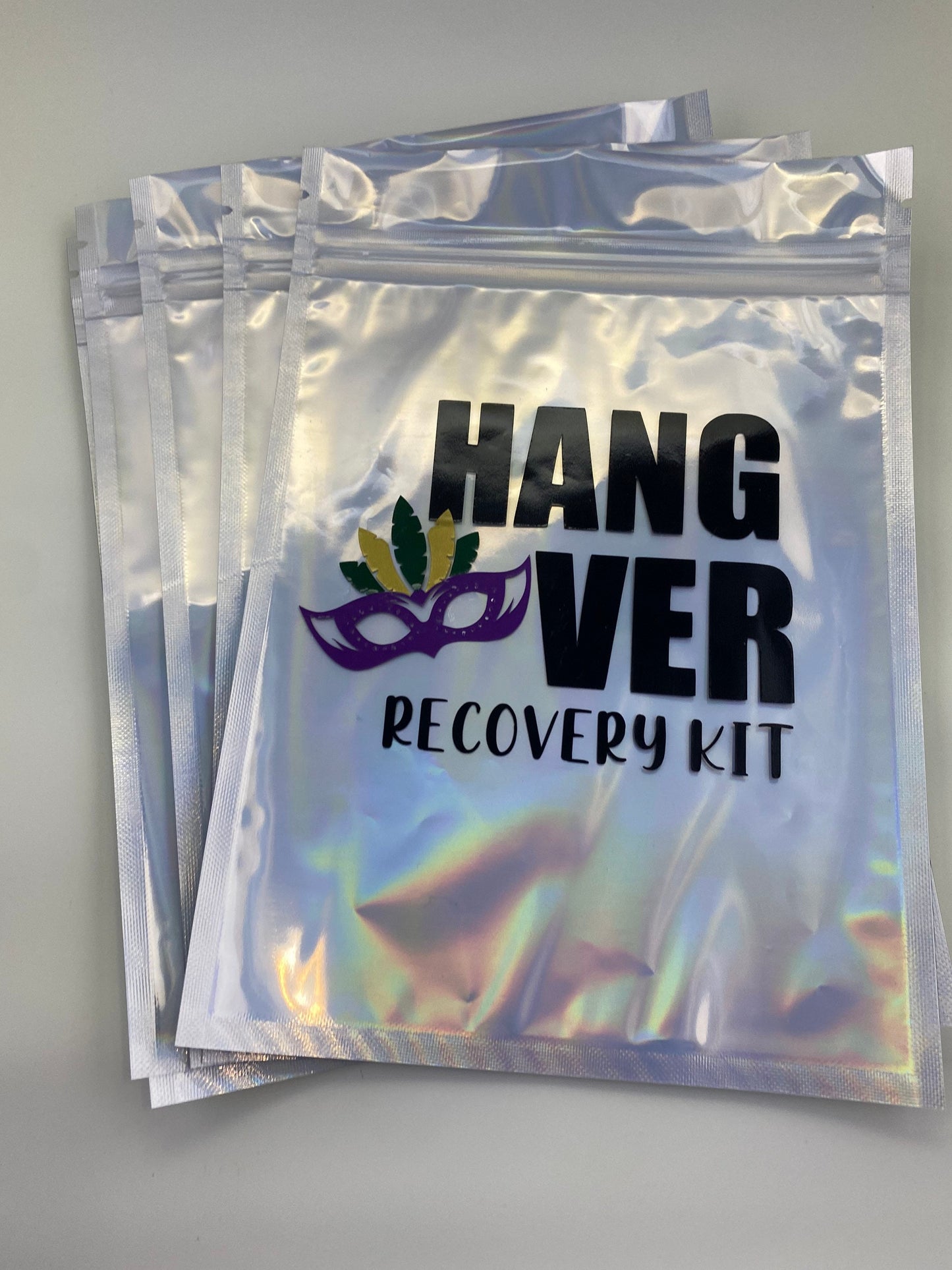 Mardi Gras Masquerade Hangover Kit Bag