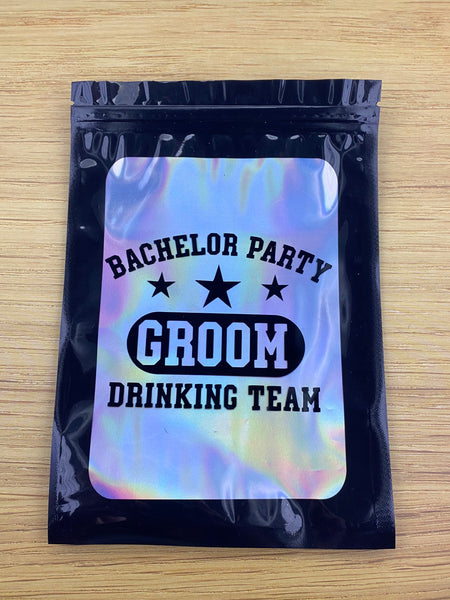 Bachelor Party Drinking Team Hangover Kit Bag