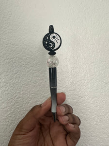 Yin Yang Beaded Pen
