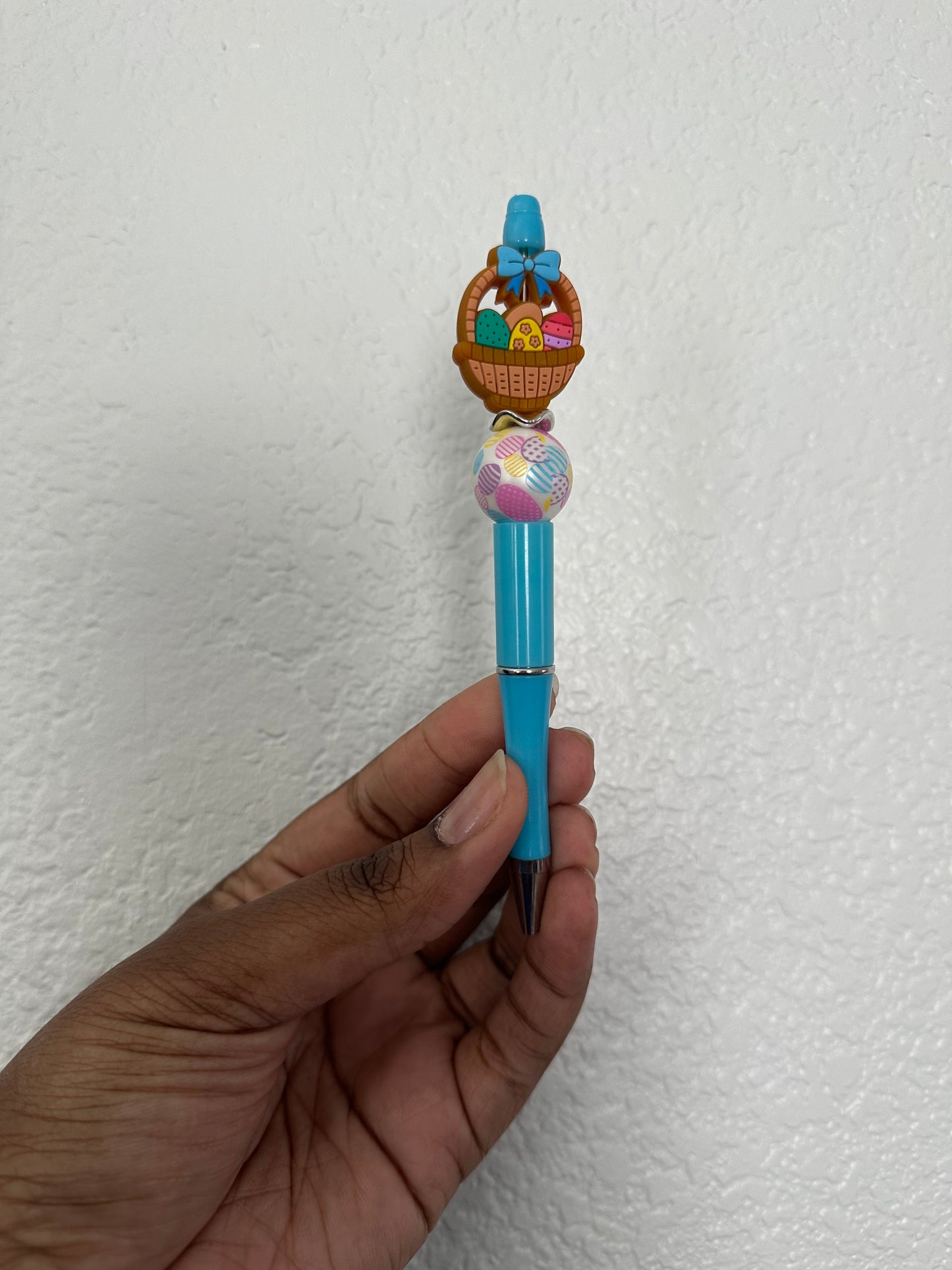 Easter Basket Beaded Pen