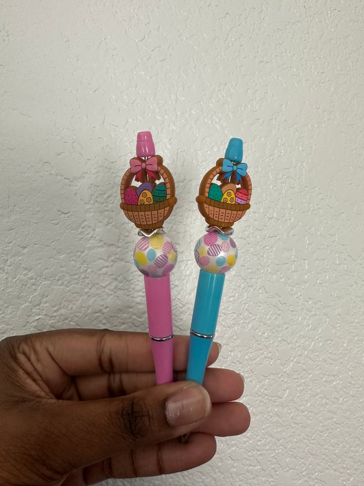 Easter Basket Beaded Pen